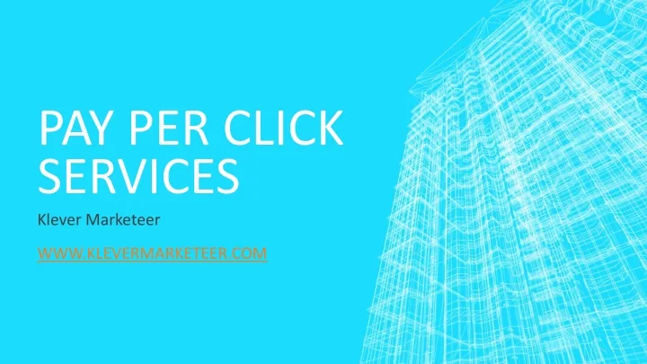 pay per click services