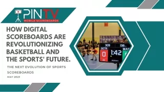 How Digital Scoreboards Are Revolutionizing Basketball And The Sports' Future.