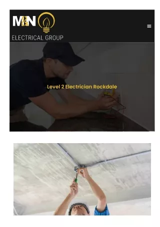 Level 2 Electrician Rockdale