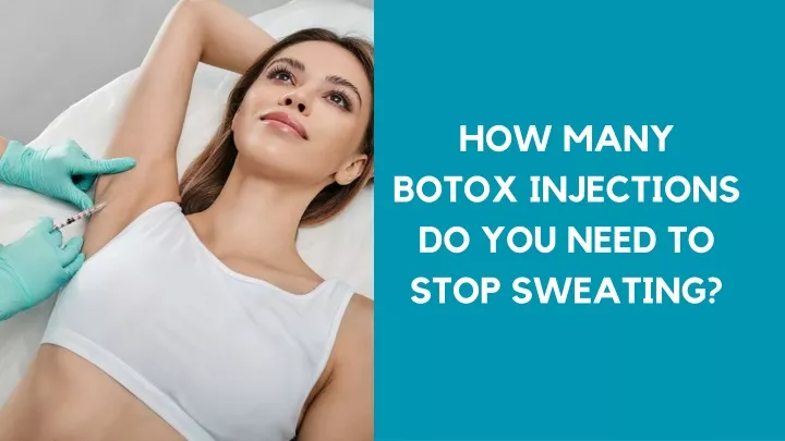 PPT - HOW MANY BOTOX INJECTIONS DO YOU NEED TO STOP SWEATING PowerPoint ...