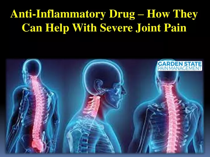 anti inflammatory drug how they can help with