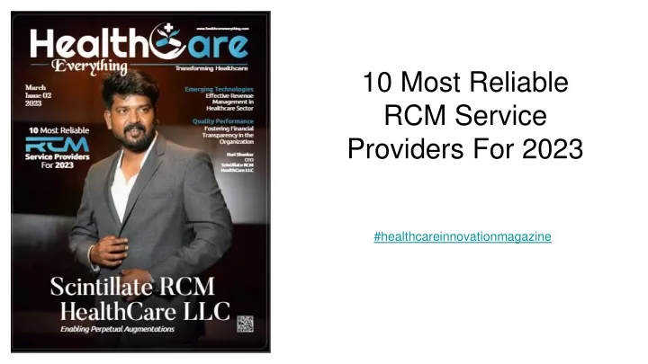 10 most reliable rcm service providers for 2023