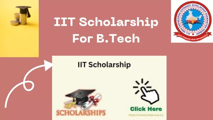 iit scholarship for b tech