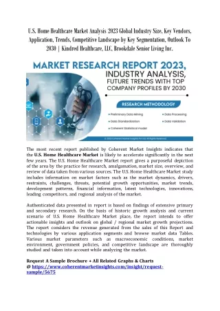 U.S. Home Healthcare Market Analysis 2023