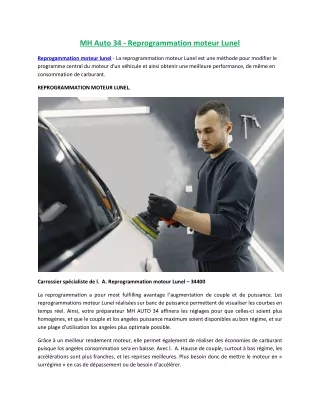 mh auto 34 reprogrammation moteur lunel