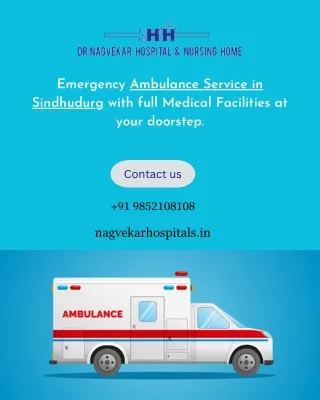 Ambulance Service in Sindhudurg