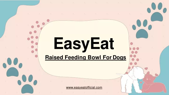 easyeat raised feeding bowl for dogs