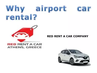 Why airport car rental