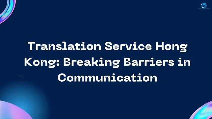 translation service hong kong breaking barriers