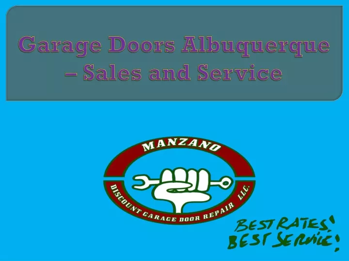 garage doors albuquerque sales and service