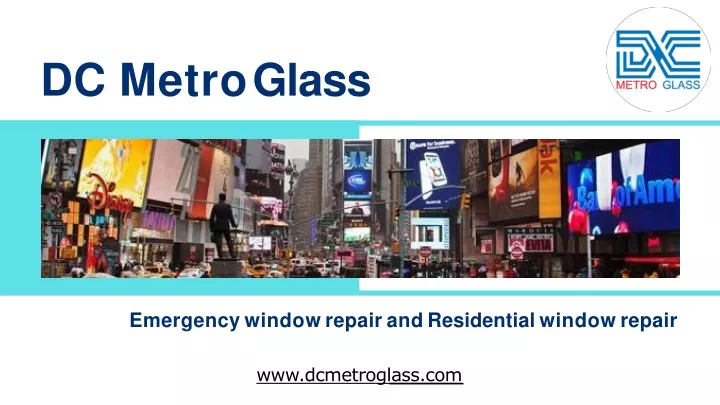 dc metro glass