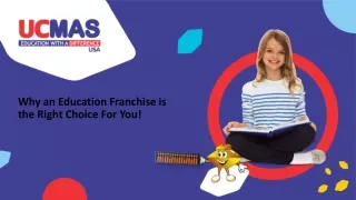 Why an Education Franchise is the Right Choice For You!