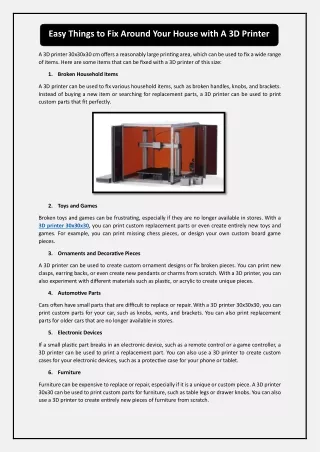 easy things to fix around your house with