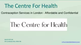 Contraception Services in London - Affordable and Confidential