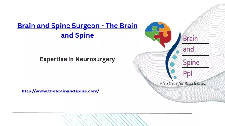 brain and spine surgeon the brain and spine