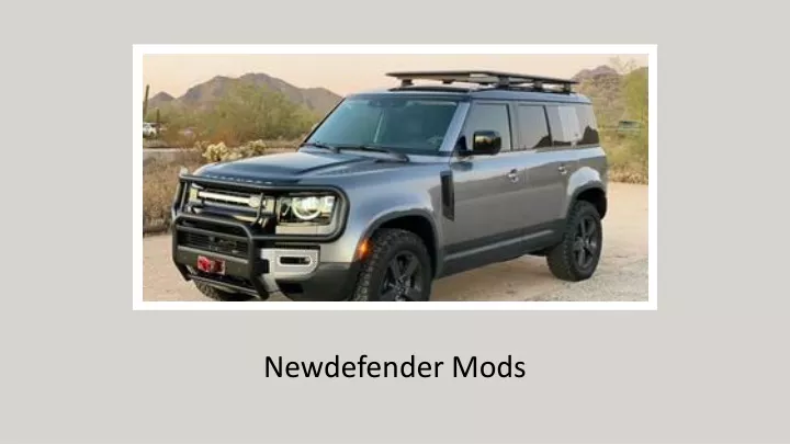 newdefender mods