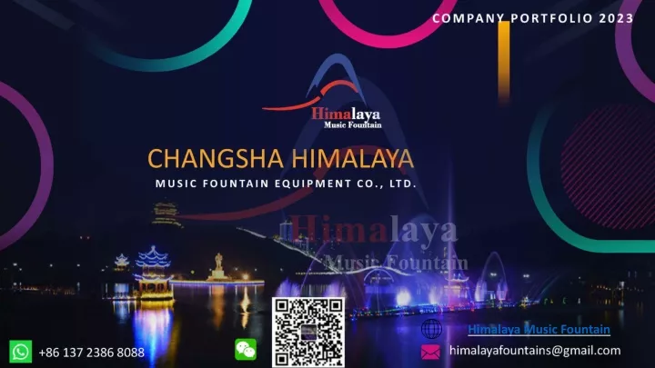 himalaya music fountain