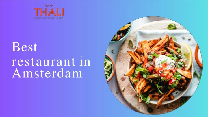 best restaurant in amsterdam