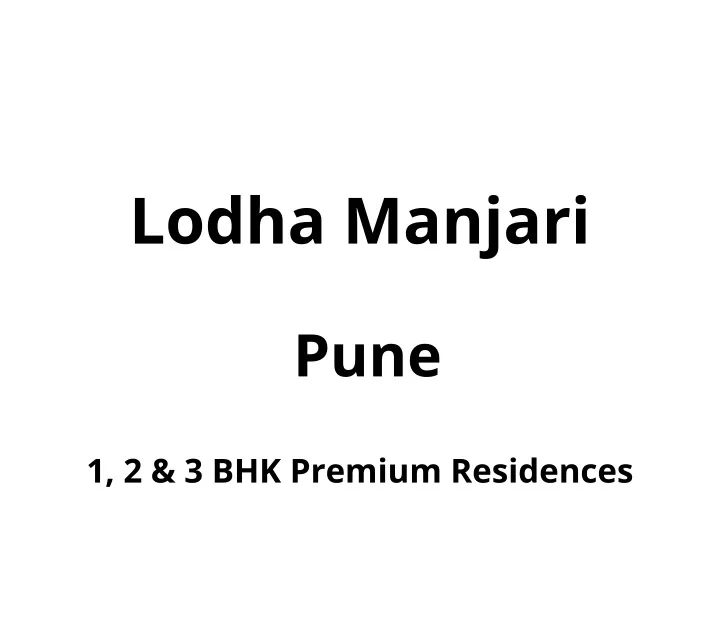 lodha manjari