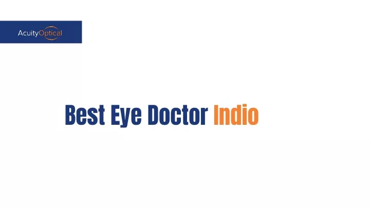 best eye doctor indio