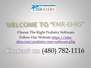 Choose The Right Podiatry Software