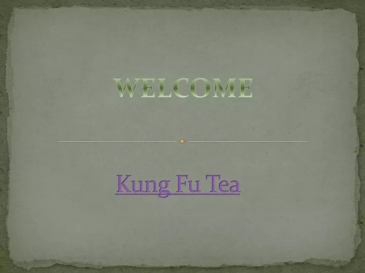 kung fu tea