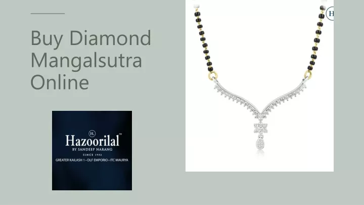 buy diamond mangalsutra online