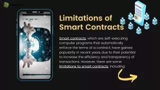 limitations of smart contracts