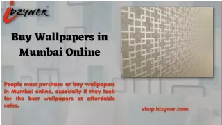 Buy Wallpapers in Mumbai Online