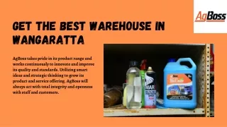 Get The Best Warehouse In Wangaratta