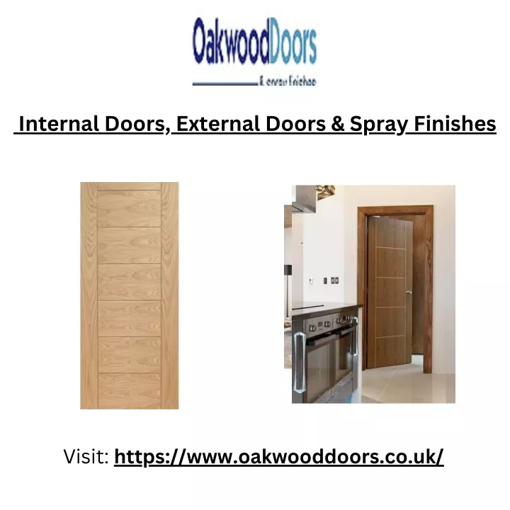 internal doors external doors spray finishes