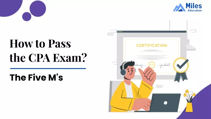 Ppt How To Pass The Cpa Exam The Five Ms Powerpoint Presentation Id12143556 1166