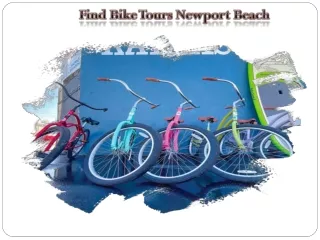 Find Bike Tours Newport Beach