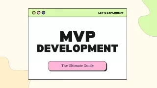 MVP Development- The Ultimate Guide