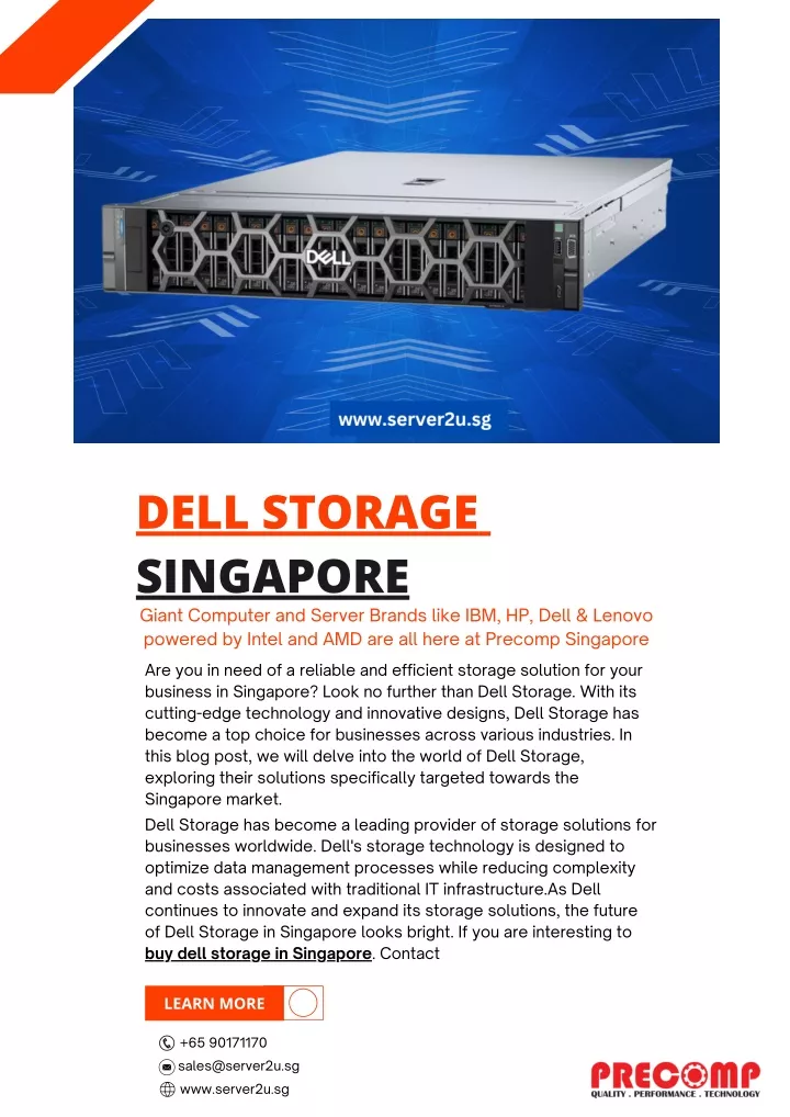 dell storage singapore giant computer and server