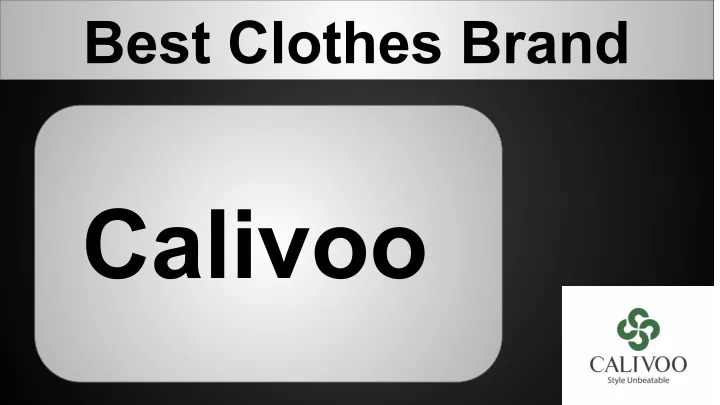 best clothes brand