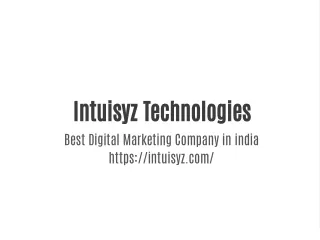 Intuisyz Technologies
