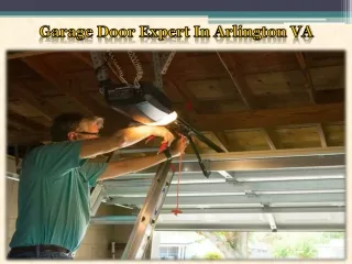 garage door expert in arlington va
