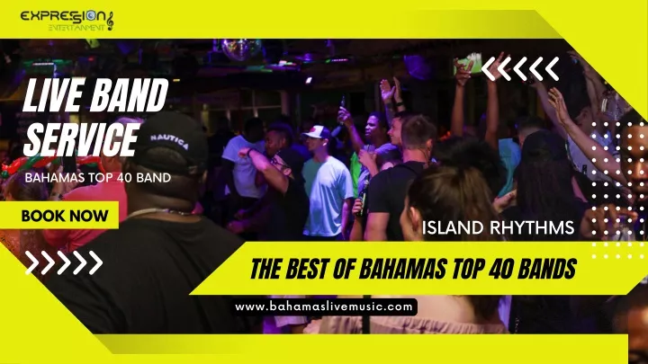 live band service bahamas top 40 band