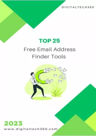 Connect with Anyone: Top 25 Free Email Address Finder Tools for 2023