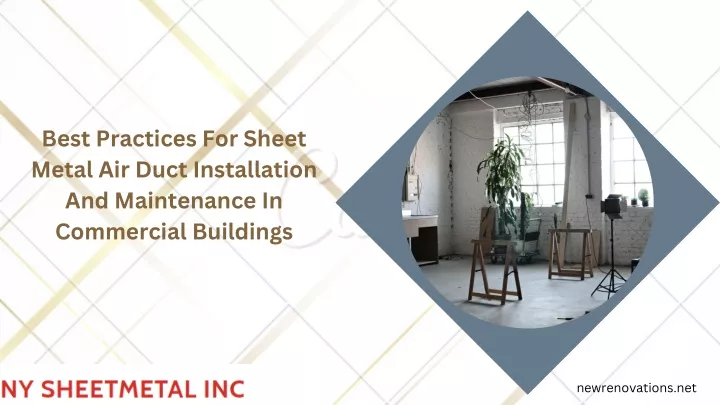 best practices for sheet metal air duct