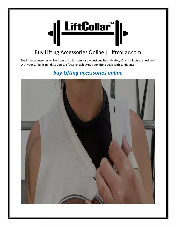 buy lifting accessories online liftcollar com