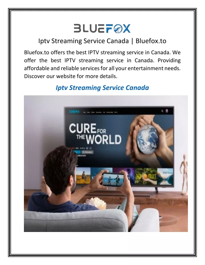 iptv streaming service canada bluefox to