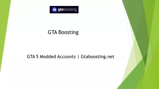 GTA 5 Modded Accounts | Gtaboosting.net