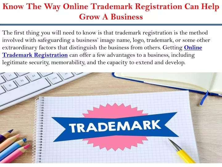 know the way online trademark registration