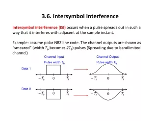 3 6 intersymbol interference