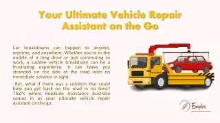 Roadside Assistance Australia
