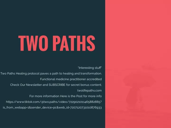 two paths