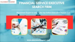 Financial Service Executive Search Firm