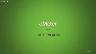 JMeter Training in Delhi